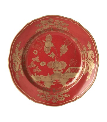Ginori 1735 Oriente Italiano Rubrum Dessert Plate