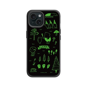 iPhone 15 SolidX 黑 - 馬來貘 Laimo - LAIMO的魔幻森林_黑夜