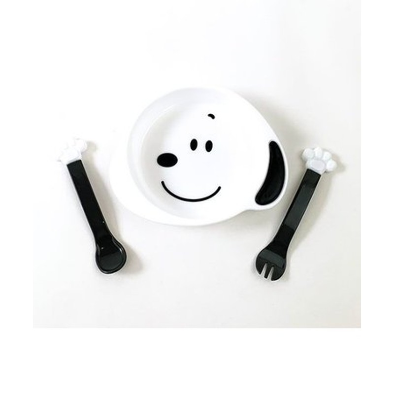 スヌーピー Snoopy スヌーピー アイコン小皿 スプーン フォークセット 食器 通販 Lineポイント最大1 0 Get Lineショッピング
