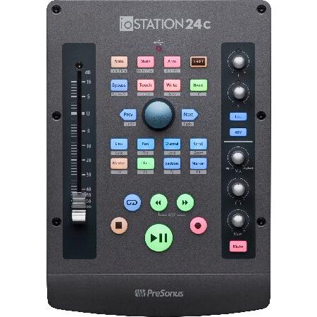 PreSonus ioStation 24c 2x2, 192 kHz, USB Audio Interface and Production Controller with Studio One Artist and Ableton Live Lite DAW Recording 並行輸入