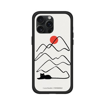 iPhone 15 Pro Max Mod NX 黑 - ilovedoodle (Lim Heng Swee) - Cat Landscape - Tail 貓咪尾巴