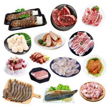 築地一番鮮 14件龍蝦干貝中秋烤肉組｜(3.8kg)/約6-10人份