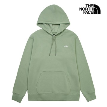 The North Face北面男女款綠色舒適透氣長袖帽T｜8F09BQ1