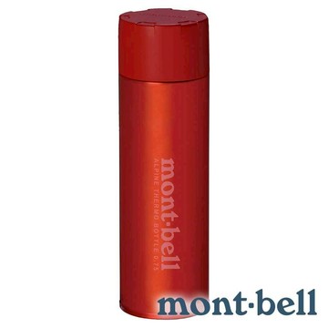 【mont-bell】ALPINE THERMO保溫瓶750ml『RD鮮紅』1134168 戶外 露營 登山 健行 休閒 保溫 水瓶 保溫瓶