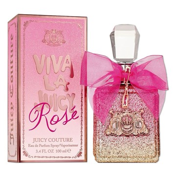 【JUICY COUTURE 】Viva La Juicy Rose 玫瑰女性淡香精 100ML(專櫃公司貨)