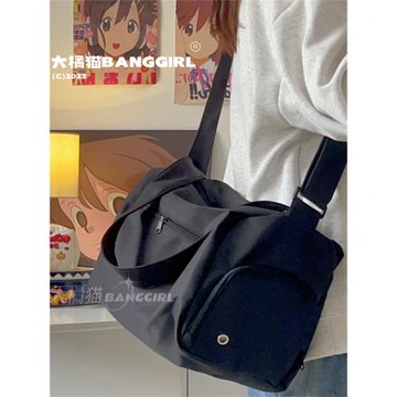 運動瑜伽短途旅行袋女ins大容量訓練游泳健身包收納斜挎背包男潮