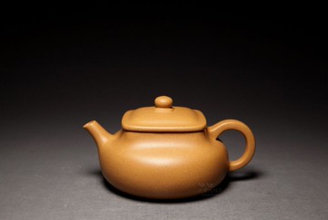 【乾坤】炎黃大地藝術 龍山堂 傳統手工製壺 本山綠 115cc