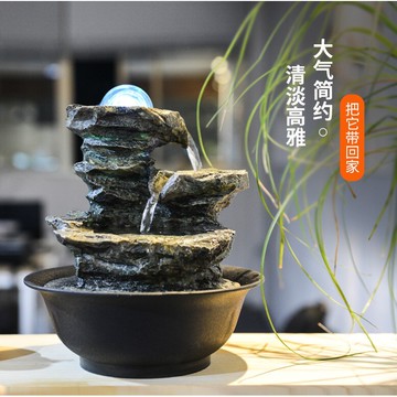 《瑜家藝品》開業禮品❤️開運招財 風升水起 流水生財 風水擺飾❤️假山流水 招財進寶 風水球 聚寶盆 流水器 時來運轉