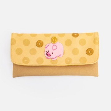 dee chu刺繡布荷包 財源滾滾