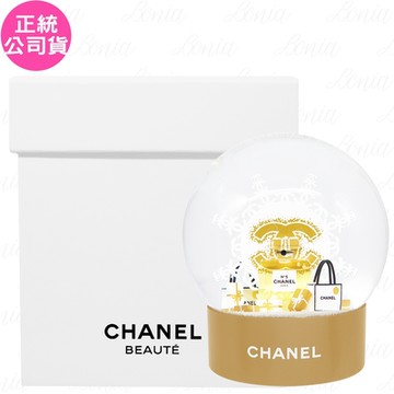 CHANEL 香奈兒 璀璨雪花水晶球(公司貨)
