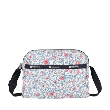 LeSportsac  CROSSBODY 拉鍊斜背包 - 織錦花語