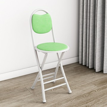 含運 收納椅   折疊椅子便攜家用餐椅凳子靠背椅培訓椅學生宿舍椅簡約電腦椅圓凳