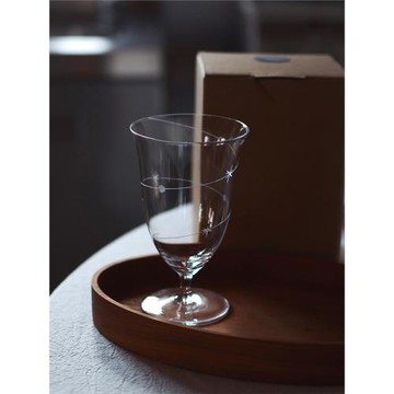 星軌玻璃高腳杯手工刻花無鉛水晶玻璃酒吧家用輕奢超薄酒杯果汁杯