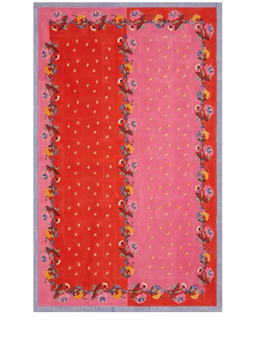 Indonesian Red Rose Tablecloth