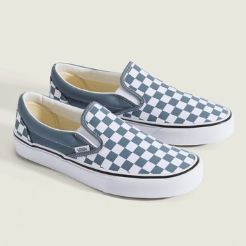 Color Theory Classic Slip-On 灰藍色滑板鞋