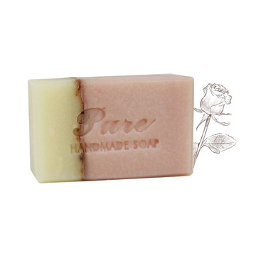 複方精油手工皂 粉玫優格110g