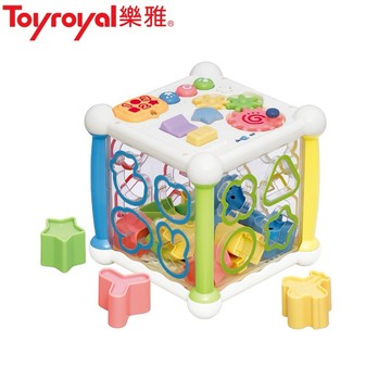 【TOYROYAL樂雅】觀察力UP積木六面盒✨送禮首選✨新生禮✨彌月禮✨育兒好物