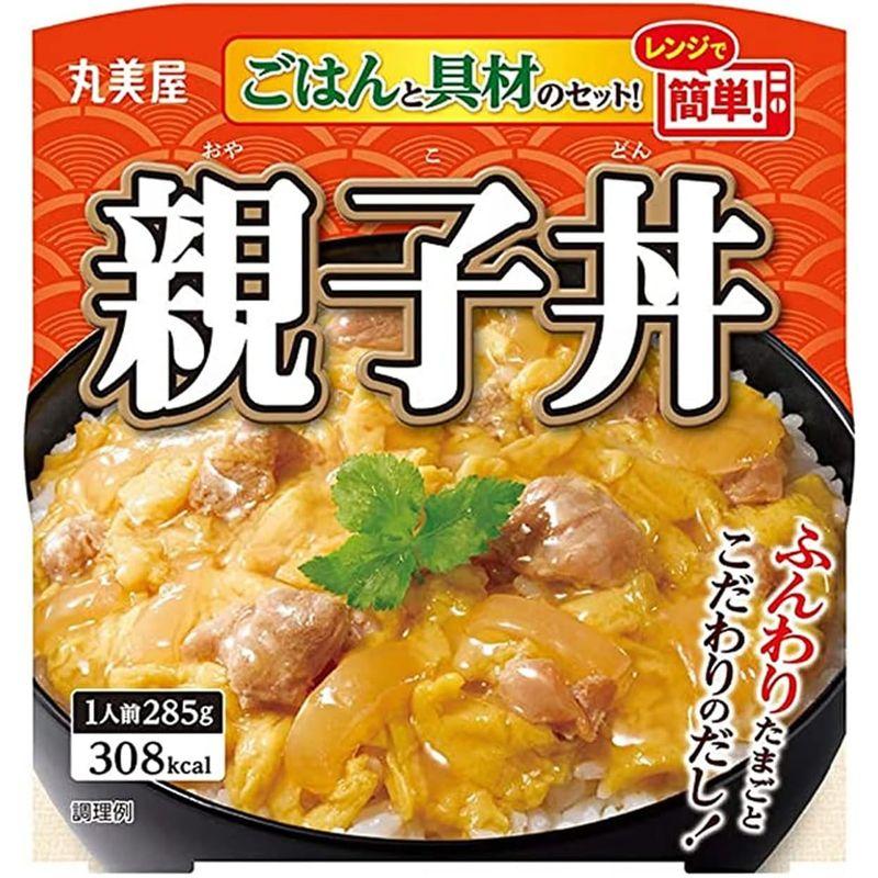 丸美屋 炭火焼き風とり丼ごはん付き 親子丼ごはん付き2種アソート 各3個セット