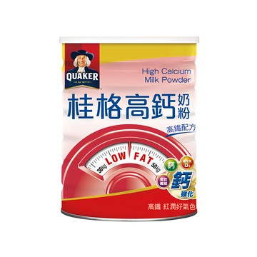 QUAKER 桂格 高鈣奶粉高鐵配方  1.5kg  1罐