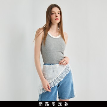 SO NICE 韓系花邊蕾絲裙簾