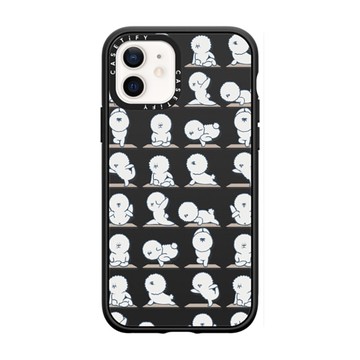 CASETiFY iPhone 12 Casetify Black Impact Resistance Case Bichon