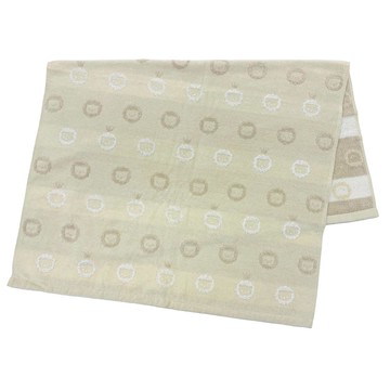 akachan honpo - 緹花毛巾被-淺卡其色 (70X100)