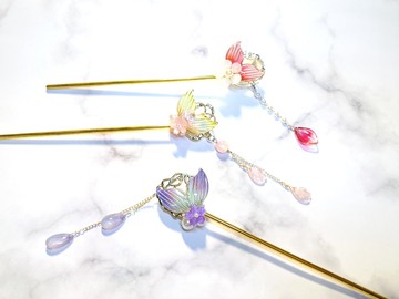 大豐收 人魚之尾 髮簪