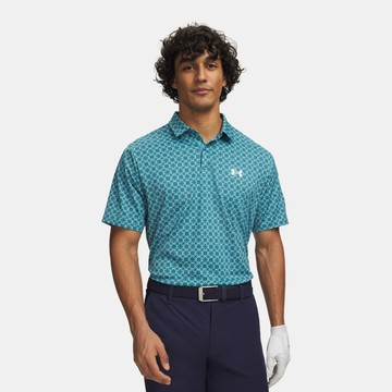 UA 男 Matchplay 印花短POLO 人氣新品