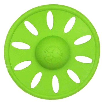 Petmate JW 嗶嗶飛盤  100%天然橡膠  潔牙功能  互動玩具  耐咬玩具  適合中小犬  250g  43191  1個