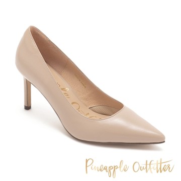 Pineapple Outfitter-氣質優雅真皮高跟鞋 GIOLLA-藕粉色