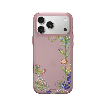 iPhone 17 Pro Max Clear (相機按鈕) 晶醺玫 - 幾米 Jimmy Liao - 我不是完美小孩-完美的鮮花