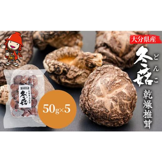 ふるさと納税 大分県 中津市 大分県産 どんこ 乾燥椎茸 50g×5 乾しいたけ 干し椎茸 干ししいたけ 乾燥しいたけ 干しシイタケ 大分県産 九州産 中津市