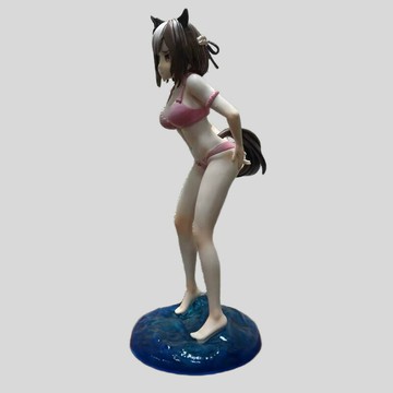 賽馬娘泳裝特別周站姿擺件 北海道特別周泳裝動漫模型