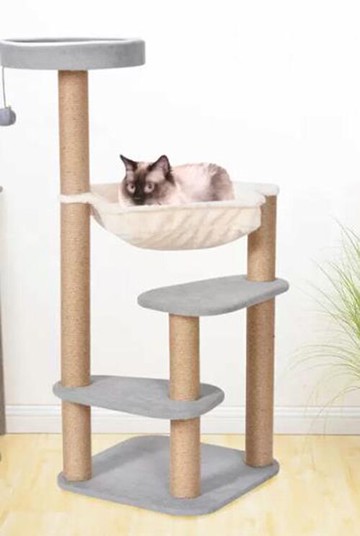 [COSCO代購6] W134675 Petpals 休閒吊床三層貓跳臺