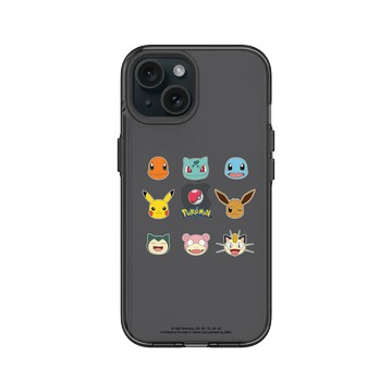 iPhone 15 Clear 酷墨灰 - 寶可夢 Pokemon - Sticker-寶可夢們