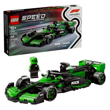 樂高 LEGO 77247 Speed系列 薩伯車隊 KICK Sauber F1 Team C44 F1賽車積木玩具  1盒  混和顏色