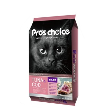 Pro's choice 專業配方貓食9KG-鮪魚鱈魚