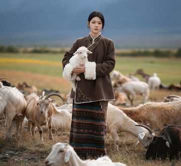 【都市遊牧】新中式復古藏風 斜門襟外套