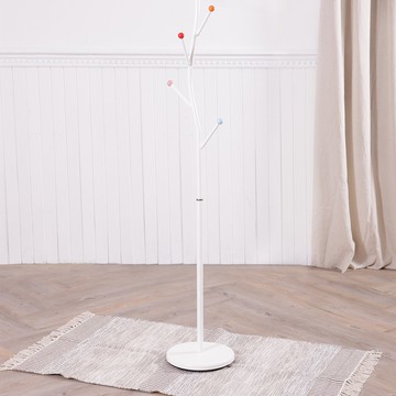 【生活工場】彩珠6叉樹枝衣帽架