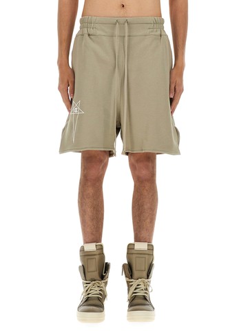 champion x rick owens cotton shorts
