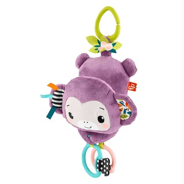 fisher-price 費雪 歌唱感官猴子  紫色  1個