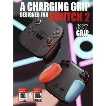 Skull & Co. 任天堂Switch2 JoyCon手柄可直立充電握把邊充邊玩