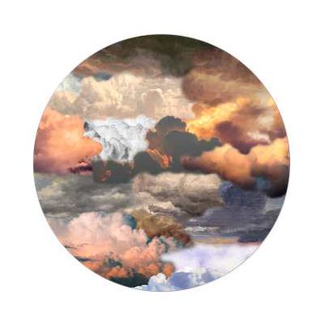 Walking on Clouds 漫步雲端 藝術地毯（Ø 250 公分）