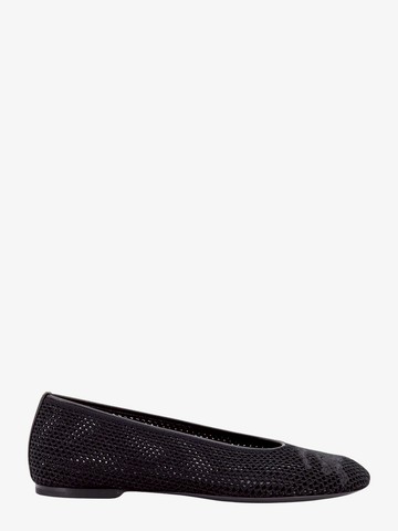 Mesh ballerinas with ekd detail - BURBERRY - gender_Woman