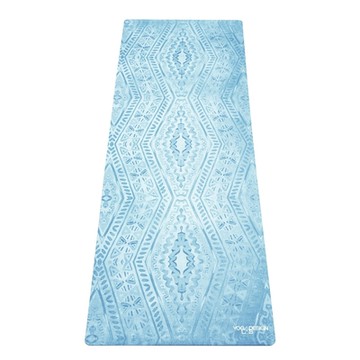 【Yoga Design Lab】Combo Mat 天然橡膠瑜珈墊3.5mm - Ikat (超細纖維絨瑜珈墊)