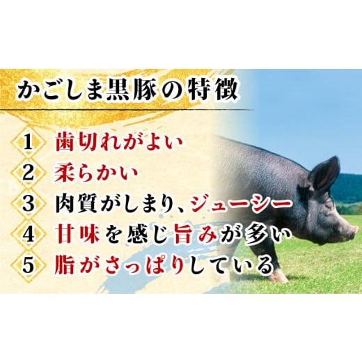 ふるさと納税 鹿児島県 鹿児島市 かごしま黒豚　しゃぶしゃぶ鍋ダシセット　K091-006