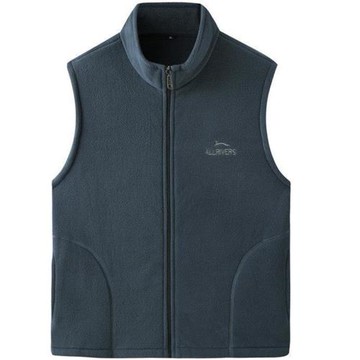 加絨保暖大碼春秋款男馬甲雙面絨抓絨坎肩胖子馬甲大肚子中老年男