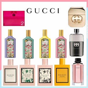 GUCCI 香水 古馳 花悅系列 花悅綻放-粉瓶 花悅綠意-綠瓶 RUSH 2 春光 幻夢梔子花 罪愛男 噴霧玻璃瓶