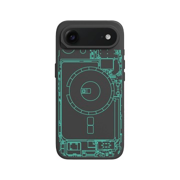 iPhone Air SolidX 黑 - JOCR - Inside an iPhone 13 - Green