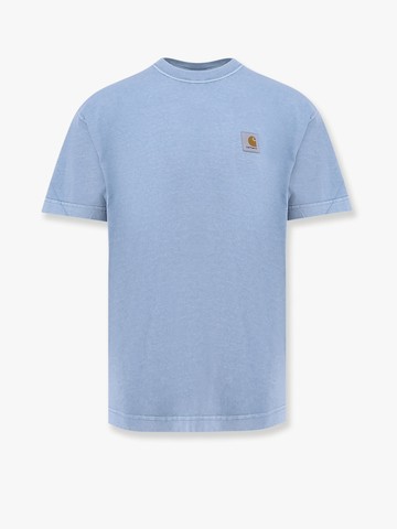 Cotton t-shirt with logo patch - CARHARTT WIP - gender_Man